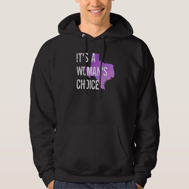 Moletom Escolha do corpo dos direitos das mulheres no Texa (Frente)