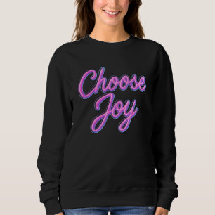 Moletom Escolha Joy Neon Lights Design