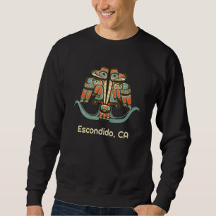 Moletom Escondido California Thunderbird NW América Nativa