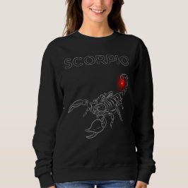 Moletom Escorpião Astrologia Sombria | Zodíaco Oculto Mini