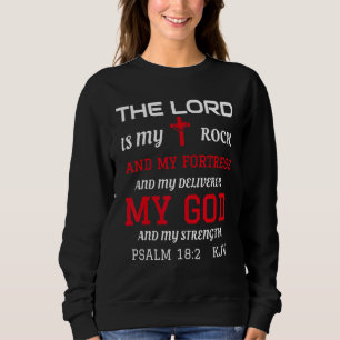 Moletom Escritura de Bíblia Cristã Verse Psalm 182