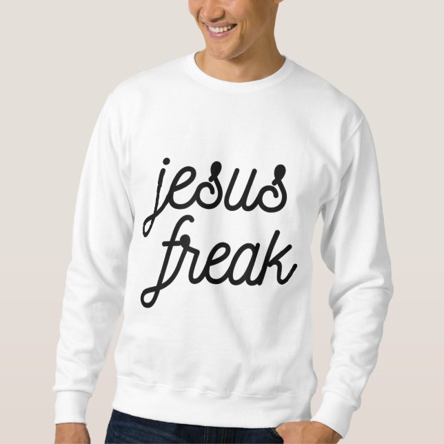 Moletom Escritura de Bíblia Devocional de Jesus Freak (Frente)