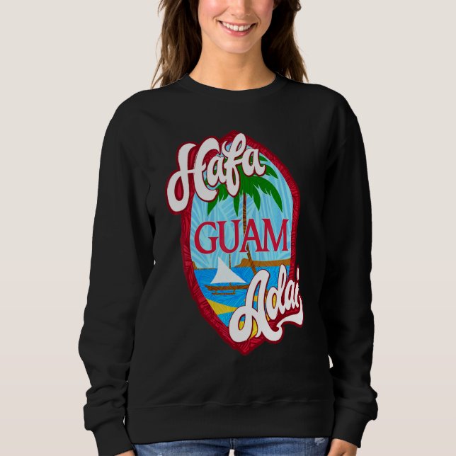 Moletom Escudo Hafa Adai Guam (Frente)