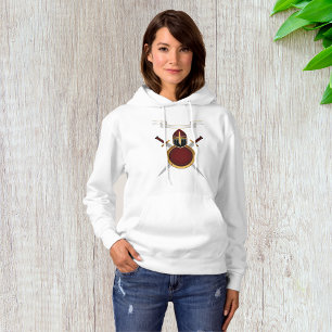 Moletom Escudos e Espadas Mulheres Hoodie
