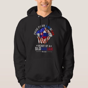 Moletom Eslovaco Americano Orgulho América Estrangeiro Esl