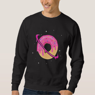 Moletom Espaço rosquinha Planeta Saturno Deserto Humor Foo