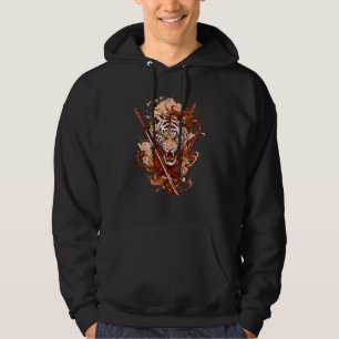 Moletom Espada de Samurai Japonês Ronin Katana Japão Tigre
