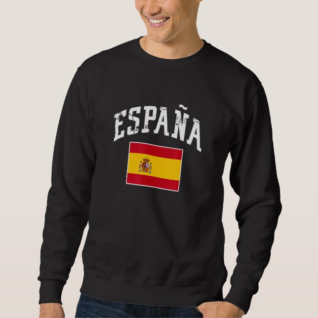 Moletom España Espanha Flag Espana Espanol (Frente)