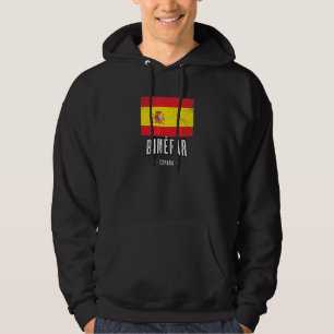 Moletom Espanha Binfar Es Bandeira Cidade - Bandera Ropa -