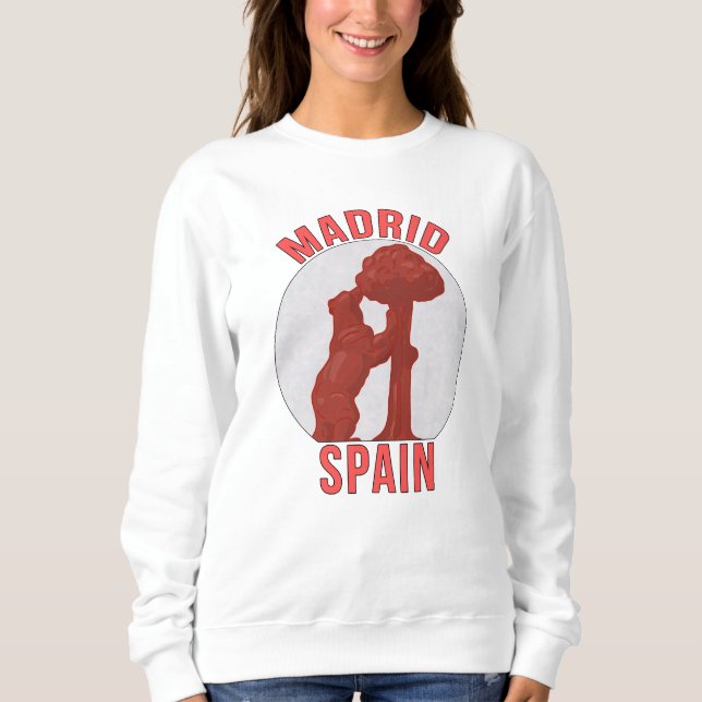 Moletom Espanha de Madrid (Frente)