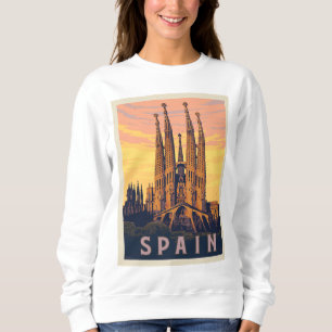 Moletom Espanha Familia Sagrada