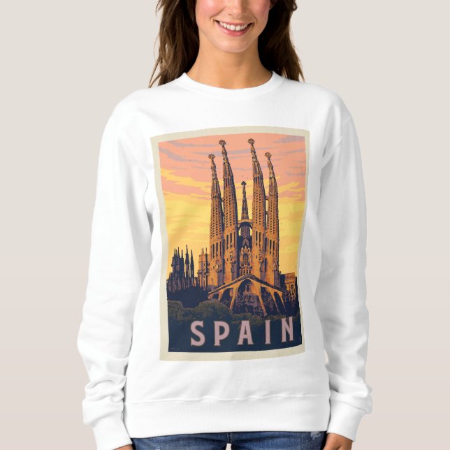 Moletom Espanha | Familia Sagrada (Frente)