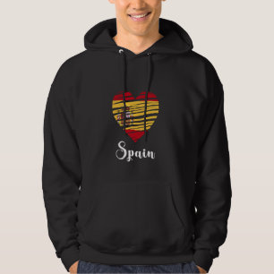 Moletom Espanha Oração Orgulho Oral Espanhol de Bandeira E