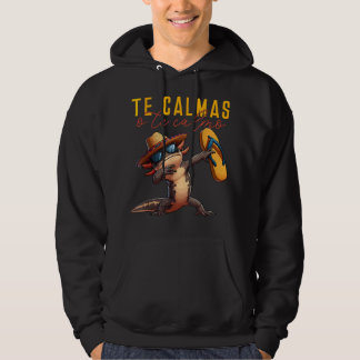 Moletom Espanhol Mexicano Axolotl Mãe Expressão Os Calmas