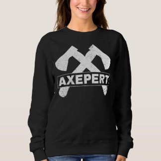 Moletom Especialista em Hatchet de Lumberjack Throwing Ax