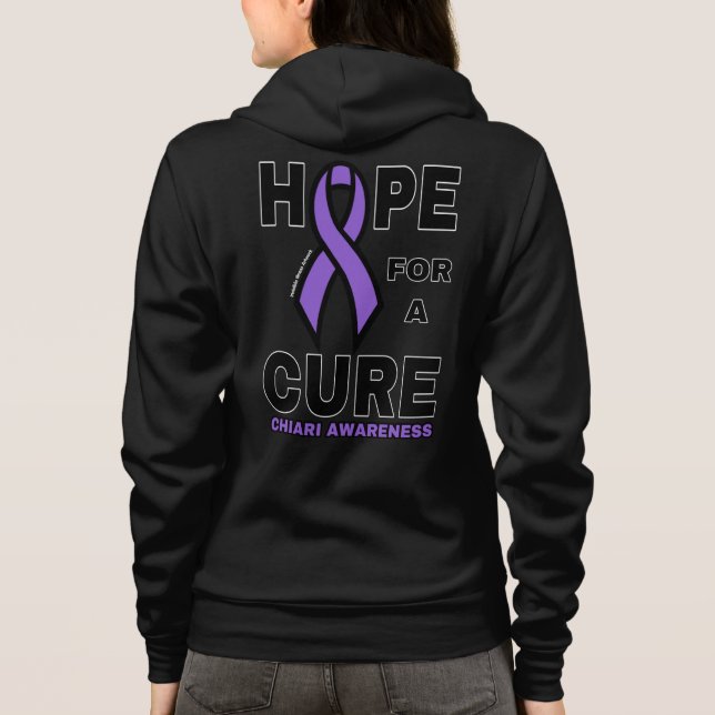 Moletom Esperança por um Cure... Chiari (Verso)