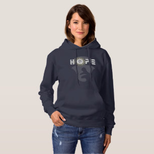 Moletom Esperança Rebelde Mulheres Hoodie