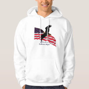 Moletom Esperança sobre o medo! Hoodie