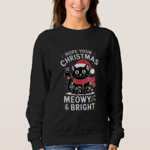 Moletom Espero que o seu Natal seja Feliz e Brilhante com
