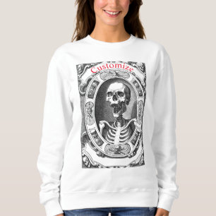 Moletom Espessa do Crânio Humano Spooky_Cove