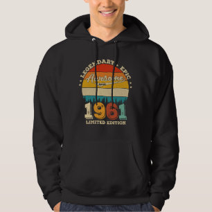 Moletom Espetacular De 61 Anos Desde 1961 61rua Apresente