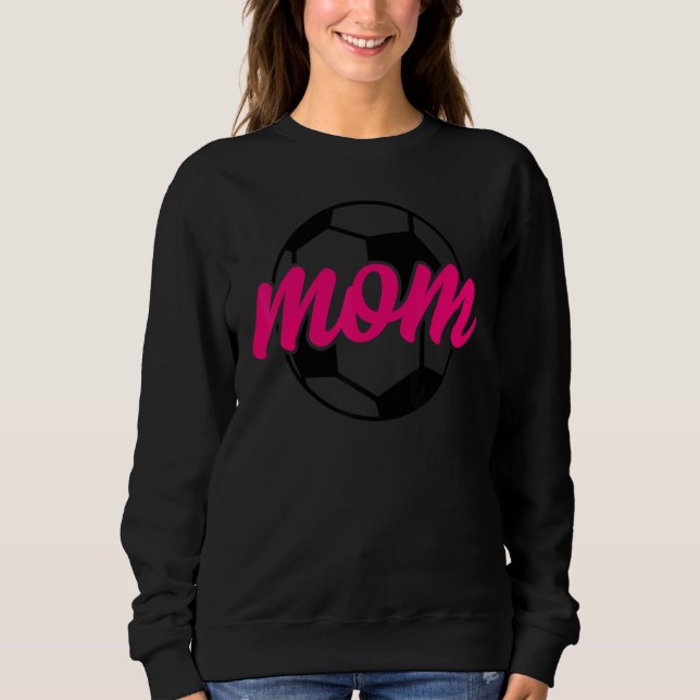 Moletom Espetáculo Mãe para Mulheres Futebol Mãe 1 (Frente)