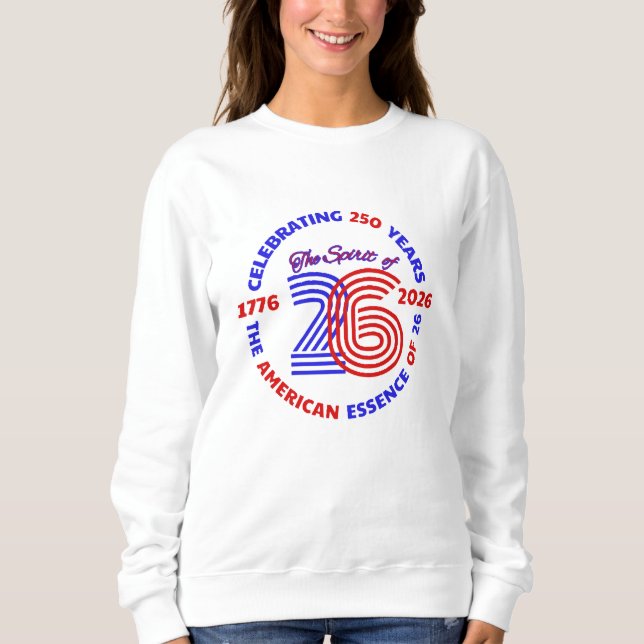 MOLETOM ESPÍRITO DE 26 - COMEMORANDO 250 ANOS (Frente)
