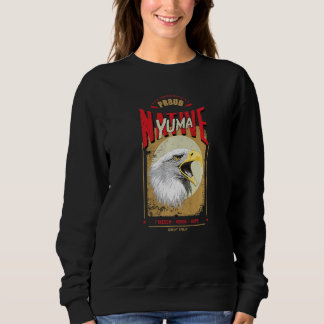 Moletom Espírito de Águia Nativo Americano Yuma Vintage Ho