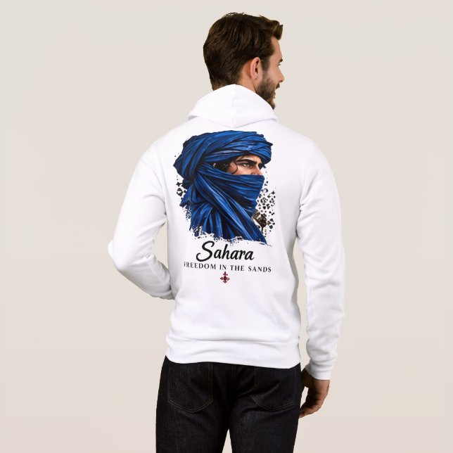 Moletom Espírito do Deserto do Saara Arte (Parte Traseira Completa)