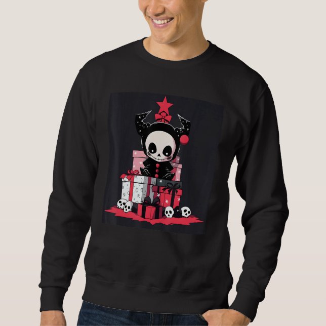 Moletom Espírito individual Um Gótico de Natal - Balança c (Frente)