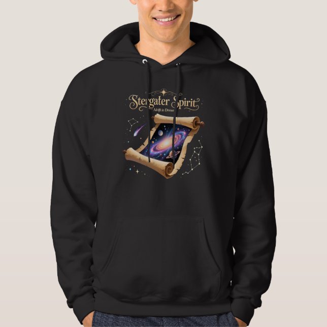 Moletom "Espírito Olhar Estelar" Pergaminho da Nebulosa Có (Frente)