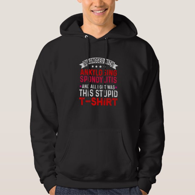 Moletom Espondilite Anquilosante Sobrevivente Bechterew Gu (Frente)