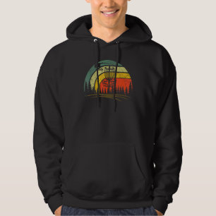 Moletom Esporte de Disco Voador Frolf Golfe de Disco Retro