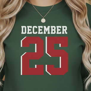 Moletom Esportes Atléticos 25 de Dezembro Estilo Jersey