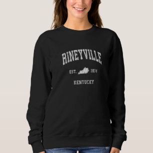 Moletom Esportes Atléticos Vintage Rineyville Kentucky Ky