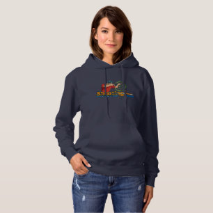 Moletom Esportes de tiro   Hoodie, de uso feminino