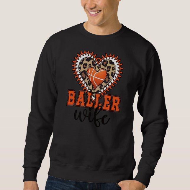 Moletom Esposa de Basquete Oradora de Basquete (Frente)