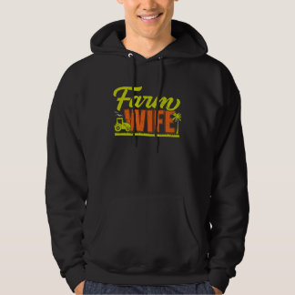 Moletom Esposa de Fazendeiro Vida de Agricultor Cultivo