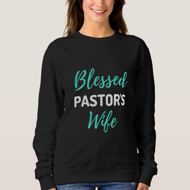 Moletom Esposa do Pastor Abençoada (Frente)