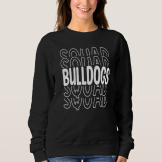 Moletom Esquadrão Bulldog Mascote da Equipe Esportiva Esco