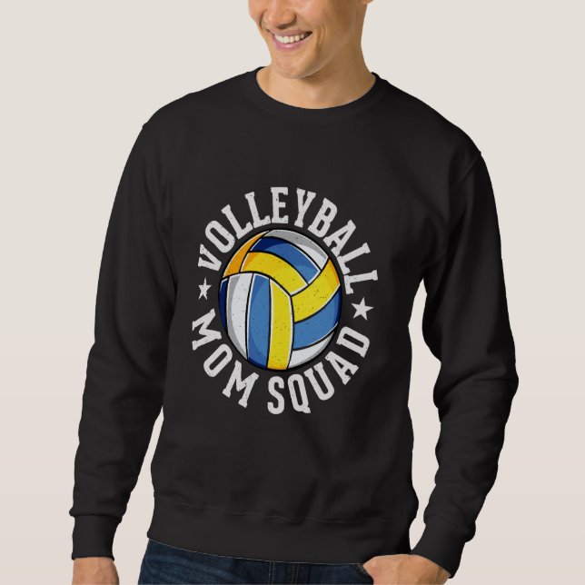 Moletom Esquadrão da Mãe de Voleibol (Frente)