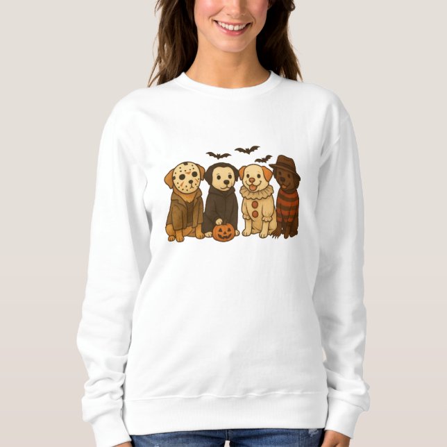 Moletom Esquadrão de Cães Assustadores – Design Adorável d (Frente)