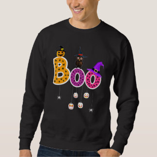 Moletom Esquadrão de Professores Retro Halloween Boo