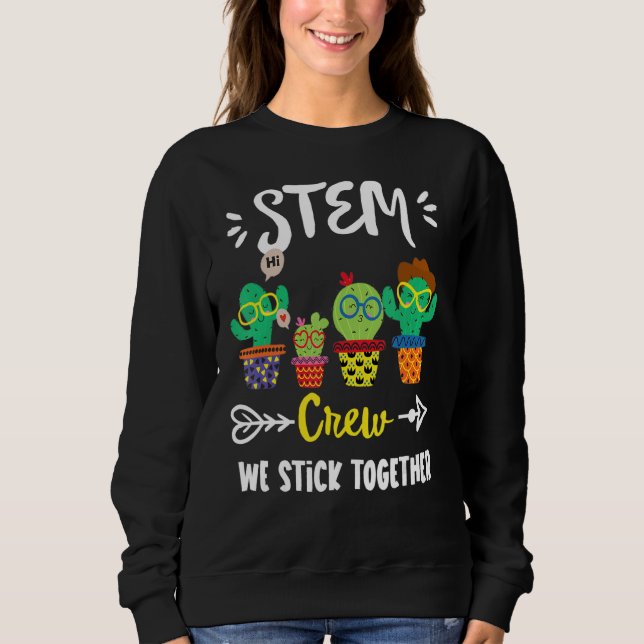 Moletom Esquadrão de Professores Stem Crew da Equipe de Ca (Frente)
