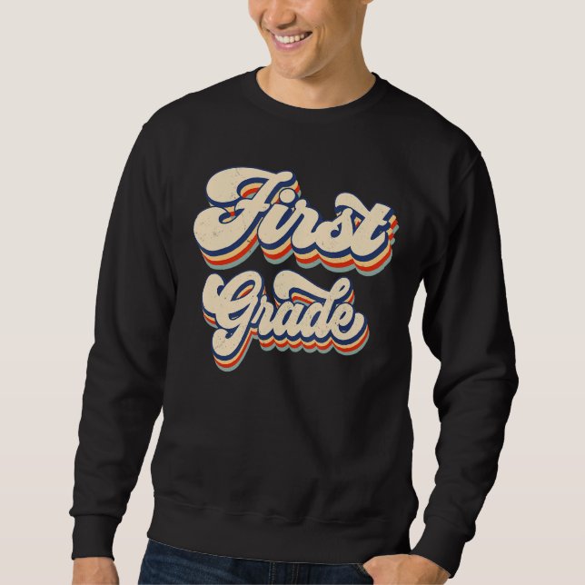 Moletom Esquadrão de rua do primeiro grau do professor da  (Frente)