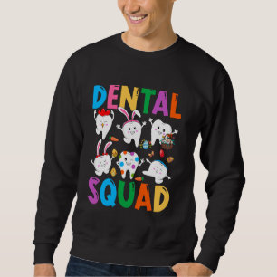 Moletom Esquadrão Dental Engraçado Dente Coelhinhos Ouvido