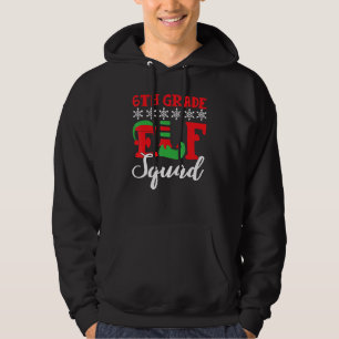 Moletom Esquadrão ELF da 6ª série do Natal Presente de Nat