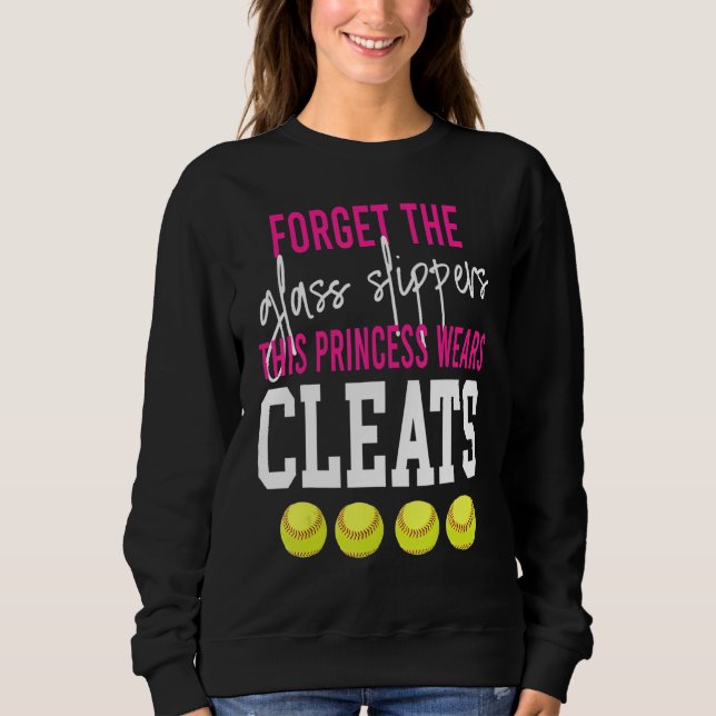 Moletom Esqueça As Vidraças Esta Princesa Veste A Clea (Frente)
