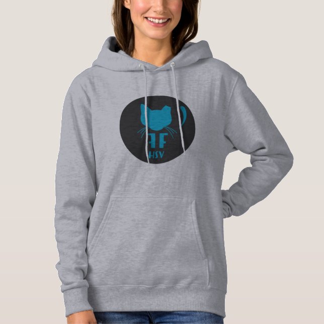 Moletom Esquecidos de Felines Huntsville Alabama Hoodie (Frente)