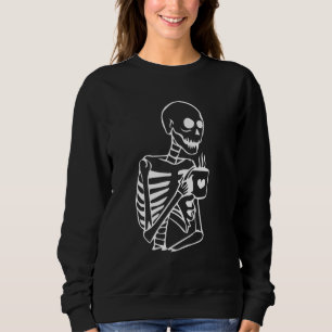 Moletom Esqueleto Aflito Vintage Caveira Sorridente bebend